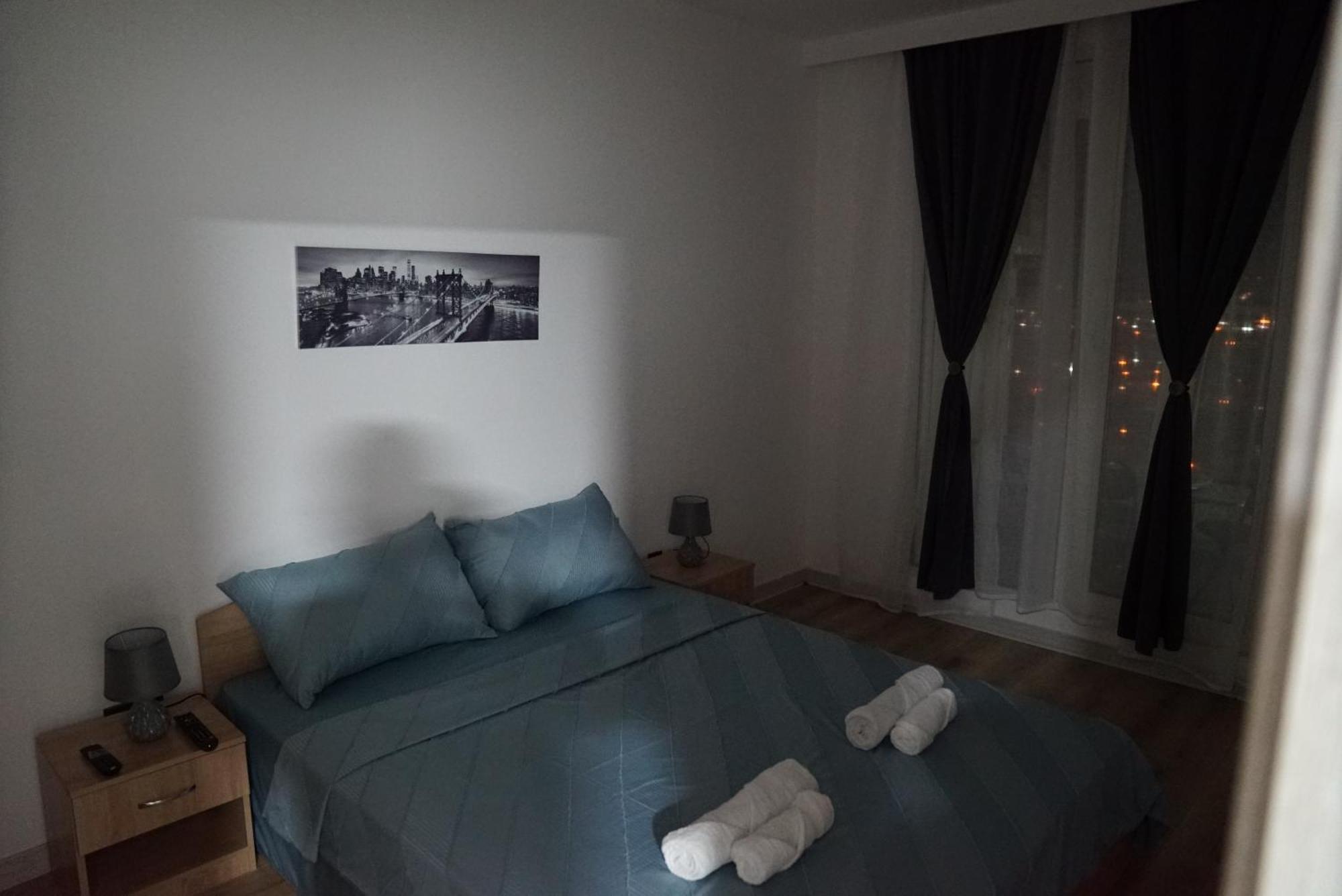 Skopje Sky City 19Th Floor Twin & 12Th Floor & 25Th & 33 Floor Apartments & With Pool & Spa & Gym & Parking Included In Price Dış mekan fotoğraf